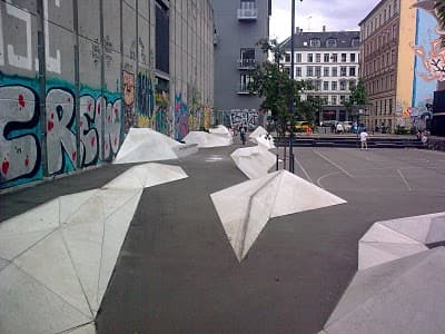 Nansensgade Skatepark - skatepark in Denmark