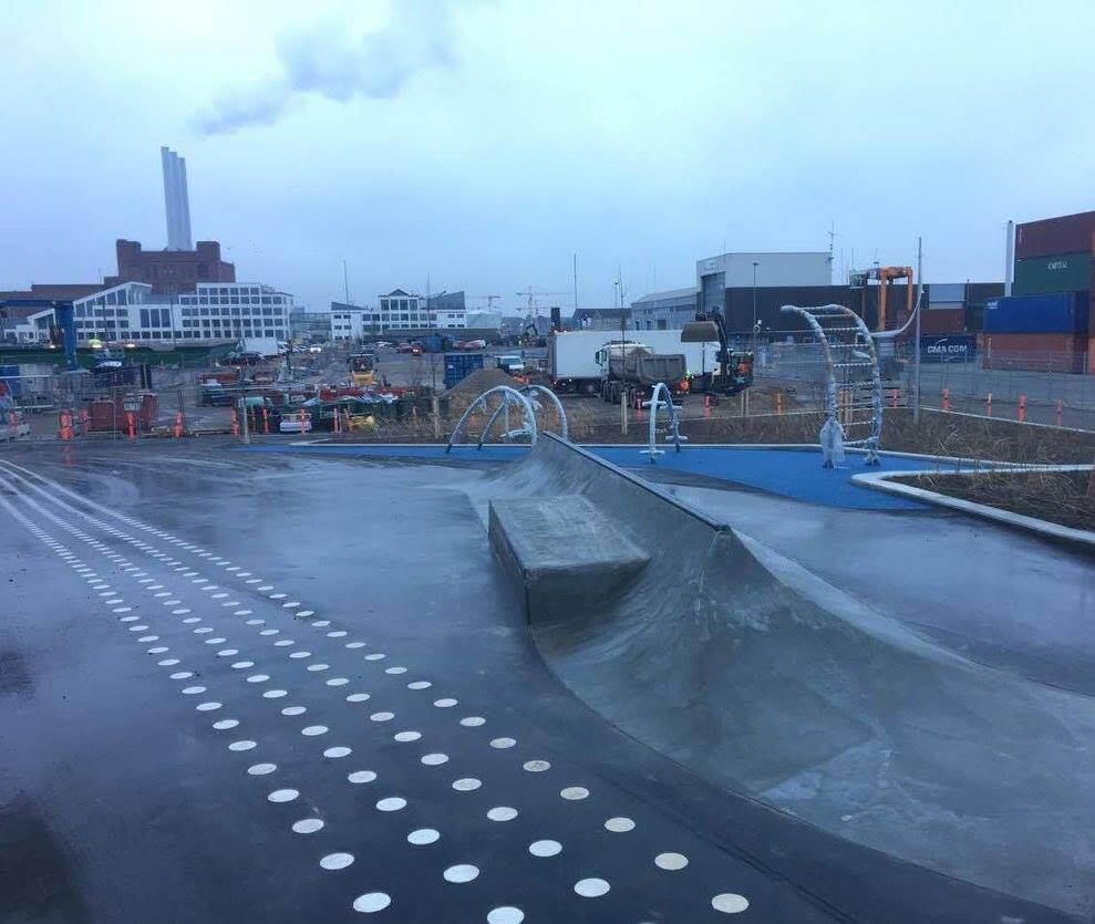 Nordhavn Skatespot - skatepark in Denmark