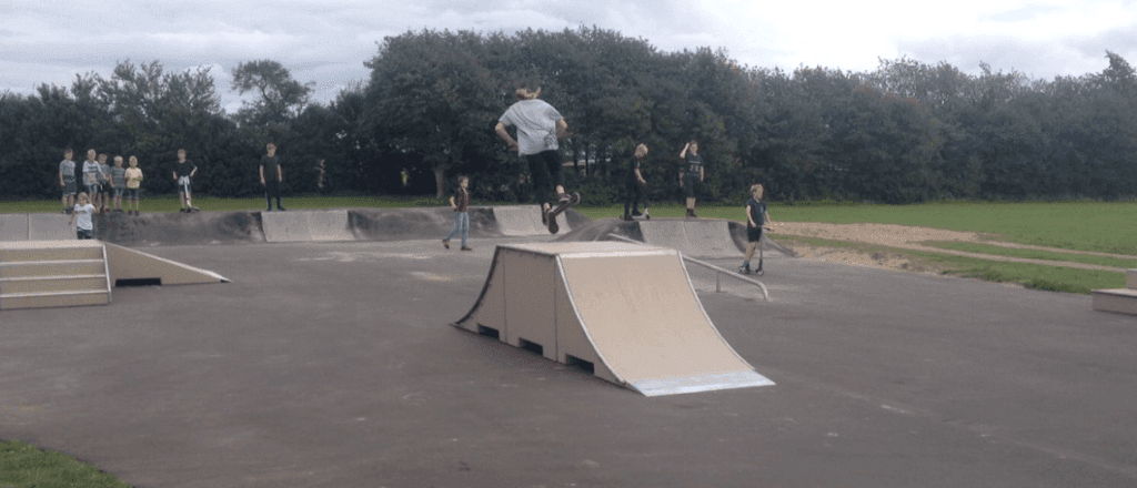 Østermarkskolen, Års - skatepark in Denmark