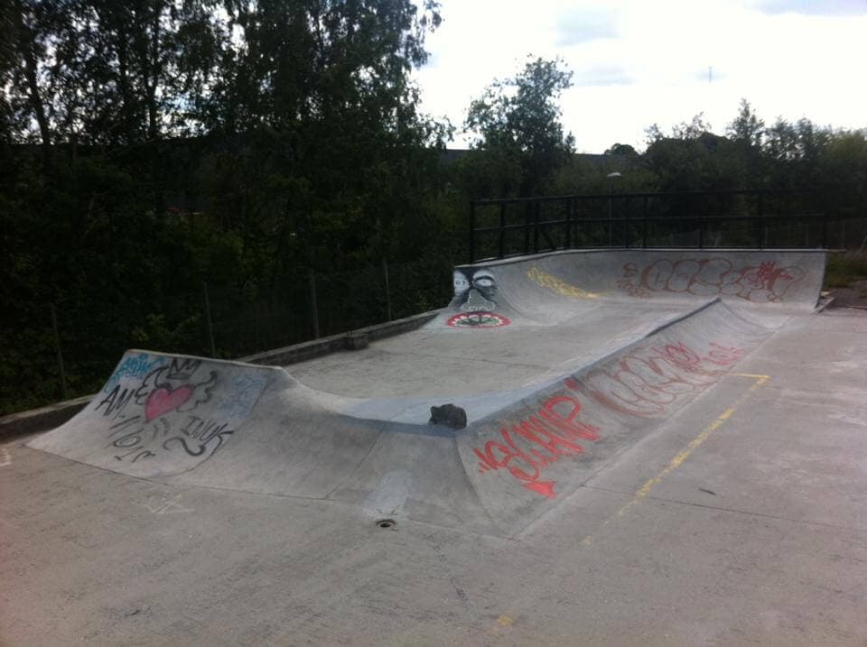 Robbiespottet – Et skjult DIY skatespot - skatepark in Denmark