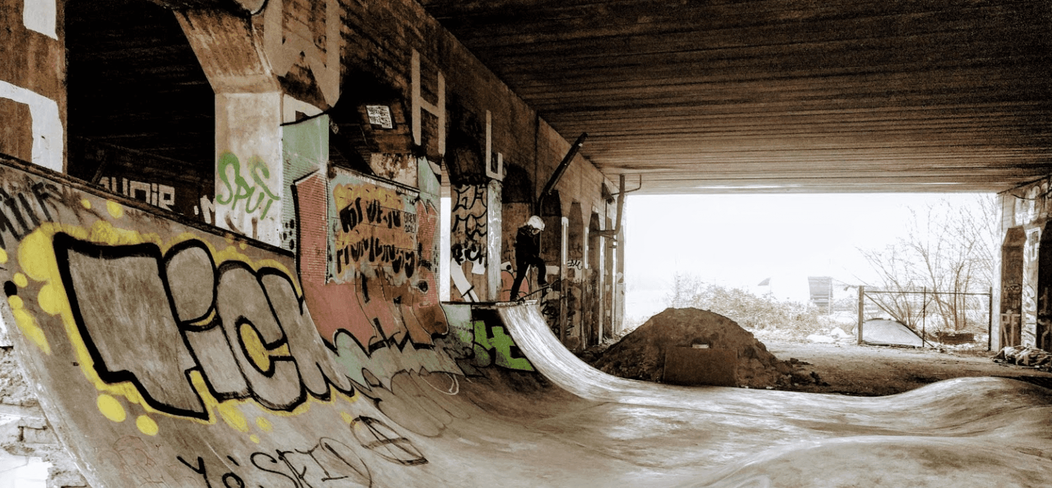 Under Broen - Bispebjerg - skatepark in Denmark