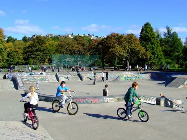 Glasgow Kelvingrove Skatepark photo 1