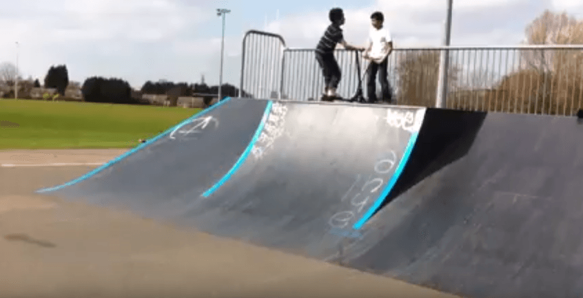 King George V Playing Fields Hitchin Skatepark photo 1