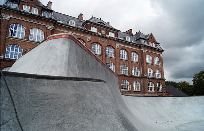 Læssøesgades Skole Skatepark - skatepark in Denmark