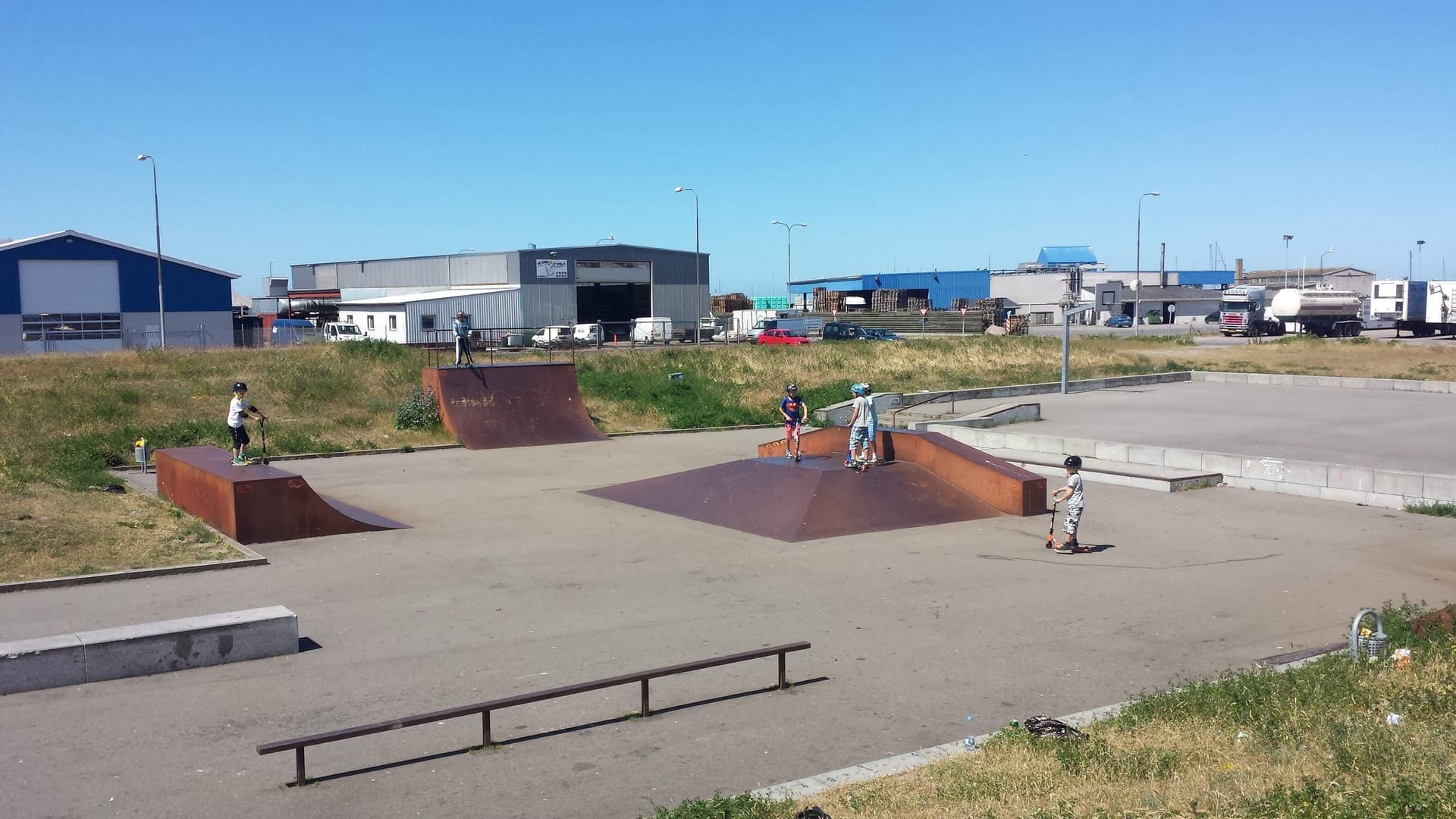 Mellemrummet - skatepark in Denmark