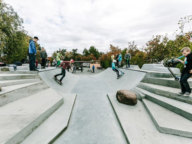 Slangerup Skatepark - skatepark in Denmark