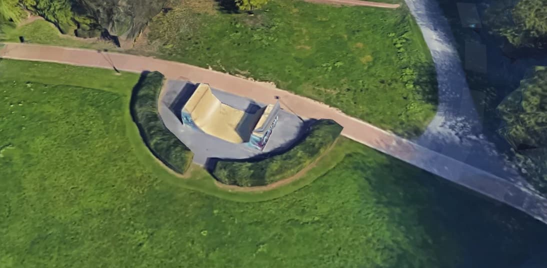 Vert Ramp Parc Roi Baudouin photo 1
