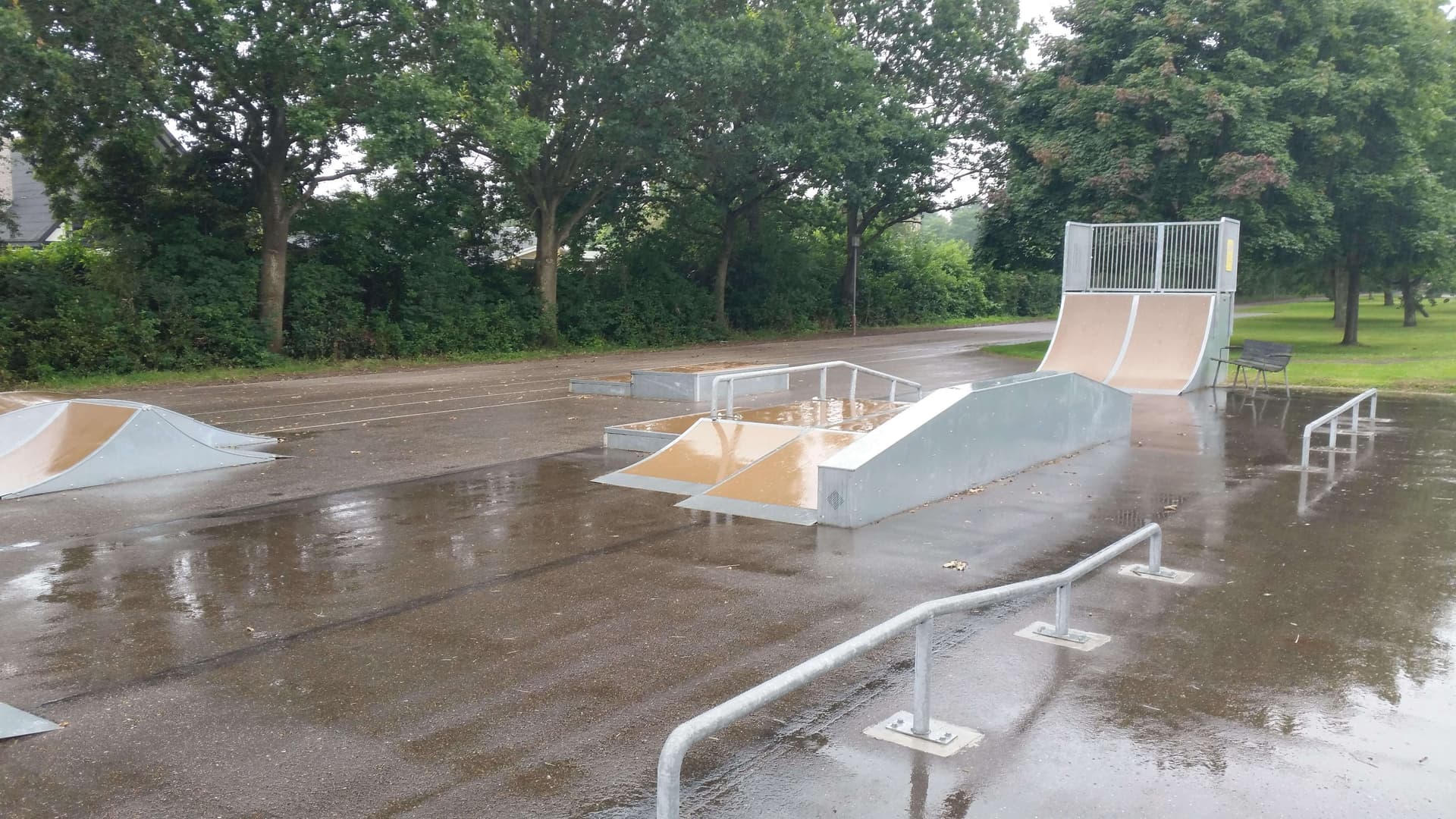 Vestervang Skatepark - skatepark in Denmark